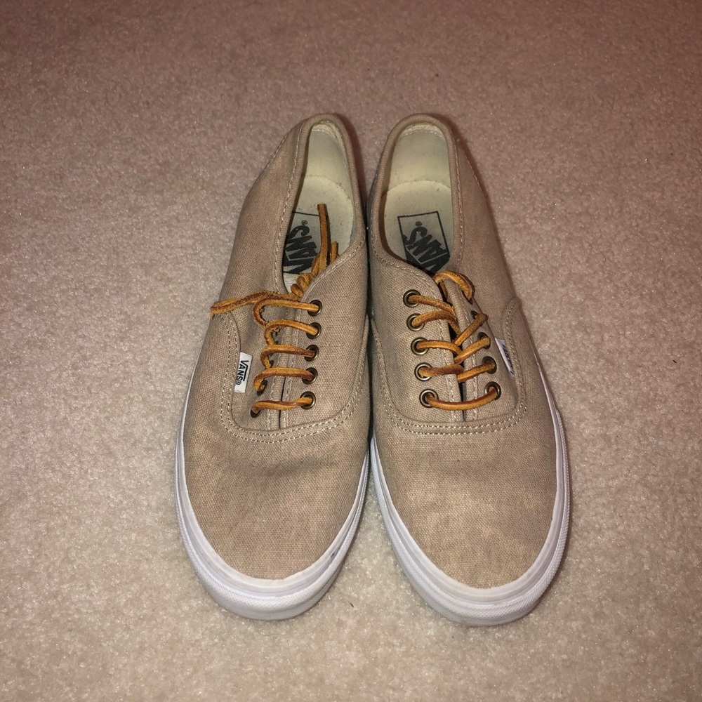 Burlap Vans